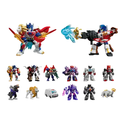 Imagen de **PREVENTA**Blokees | Transformers Defender Version 07 Power of the Beast Unitario Sorpresa (Blind Box)