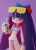 Imagen de **PREVENTA** New Panty & Stocking with Garterbelt Pop Up Parade L Beach Queens Stocking