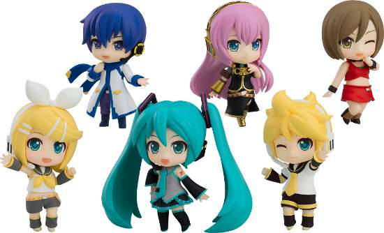 Imagen de Vocaloid Nendoroid Surprise Piapro Characters Boxed Set of 6 Figures with Random Accessories