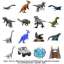 Imagen de **PREVENTA**Blokees | Jurassic World Terraventure TS 02 Unitario Sorpresa (Blind Box)