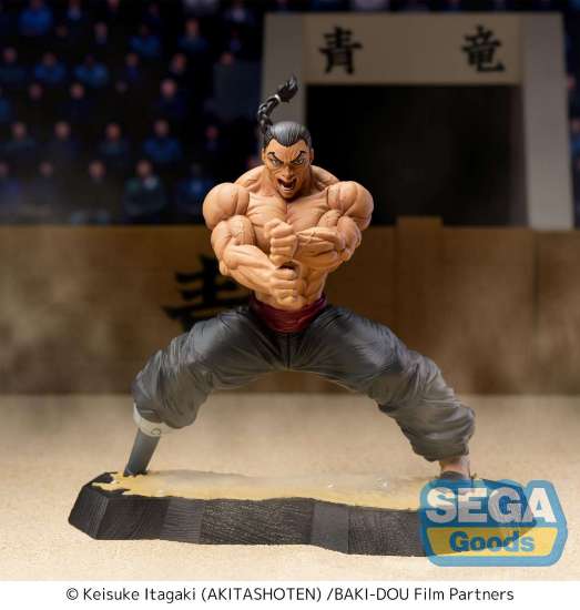 Imagen de **PREVENTA** Baki Hanma Luminasta Kaioh Retsu Figure