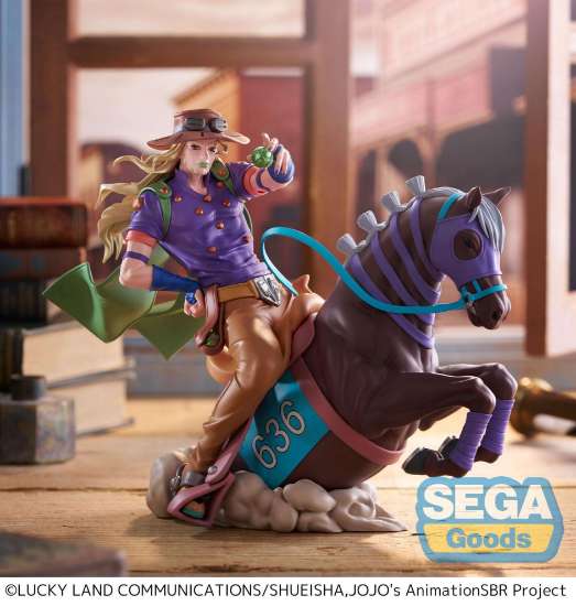 Imagen de **PREVENTA** JoJo's Bizarre Adventure: Steel Ball Run Xross Link MAX Gyro Zeppeli Figure