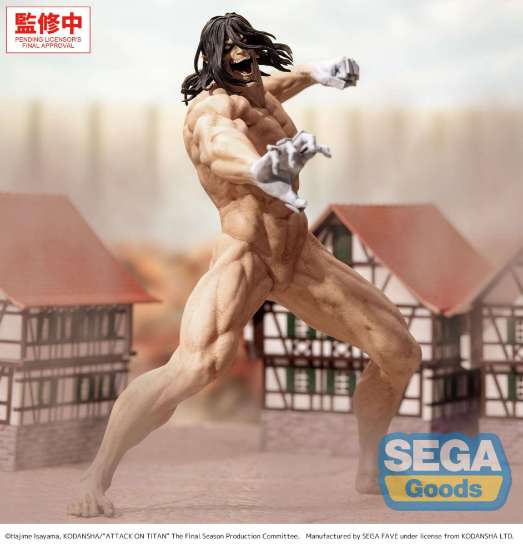 Imagen de **PREVENTA** Attack on Titan GigantiX Eren Yeager (Attack Titan Ver.)