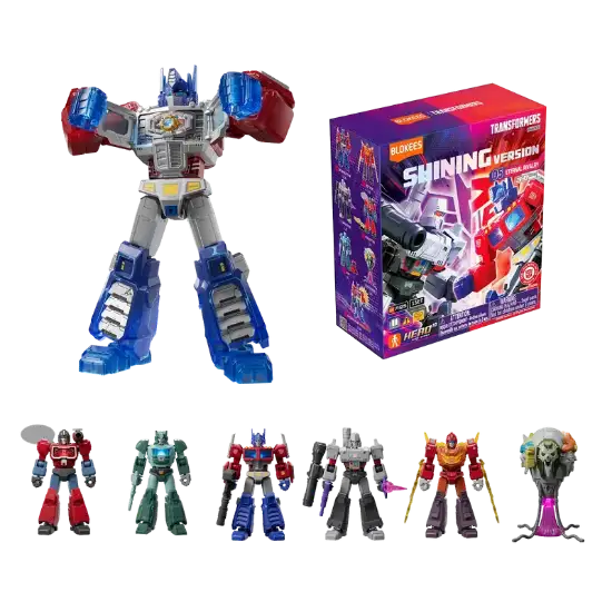 Imagen de **PREVENTA** Blokees Transformers Shining Version 05 Eternal Rivalry