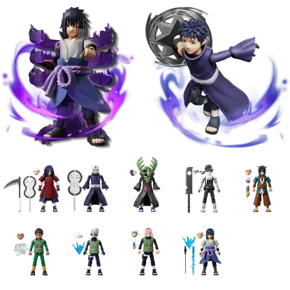 Imagen de **PREVENTA**Blokees | Naruto Galaxy Version 04 War Begins Unitario Sorpresa (Blind Box)