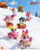 Imagen de **PREVENTA**Blokees | The Powerpuff Girls Daadoos Nest Series 01 Operation Snow Fluffy Unitario Sorpresa (Blind Box)