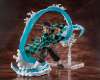 Imagen de **PREVENTA**S.H. Figuarts Demon Slayer: Kimetsu no Yaiba - Tanjiro Kamado & Giyu Tomioka Water Breathing Effect Parts Set