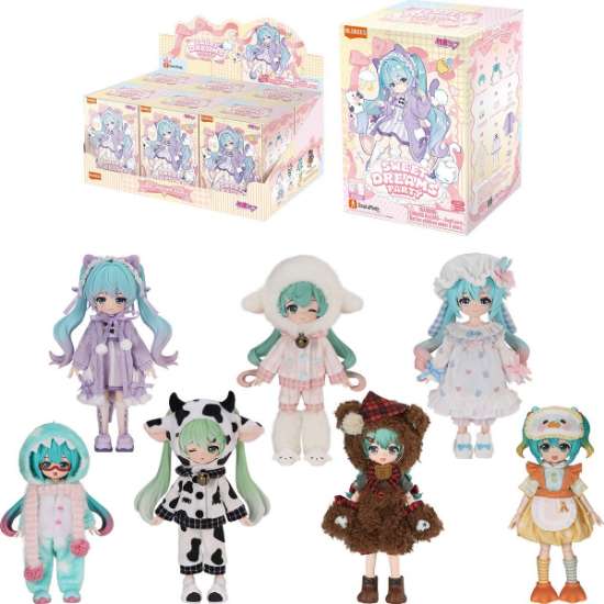 Imagen de **PREVENTA**Blokees | Hatsune Miku DaaLaMode Series 02 Sweet Dreams Party Unitario Sorpresa (Blind Box)